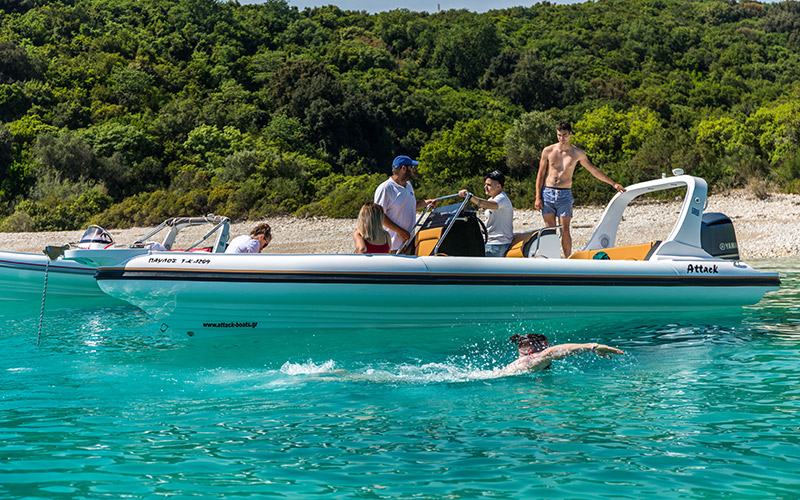 Boat Excursions in Corfu Boat Rental Corfu Ribs in Corfu